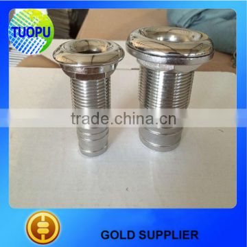 stainless steel thru hull fittings for yacht,boat thru hull fittings