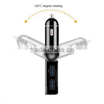 Car Handsfree Bluetooth fm Transmitter and USB Charger photo-3