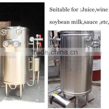 Neweek Electric or Steam Heating Pineapple Sterilization Mango Juice Sterilizing Machine