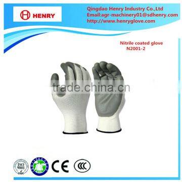 Nitrile coated glove