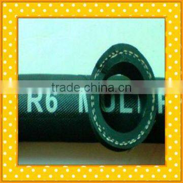 SAE 100R6 hydraulic rubber hose fibre braid