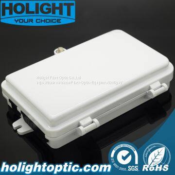 Fiber Optic Wall Mounted 6 Core FTTH Indoor and Outdoor Terminal Box