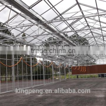 Aluminium profiles glass greenhouse