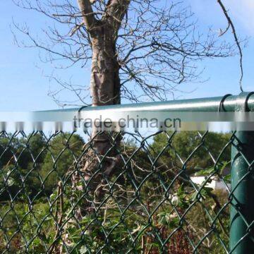 50MM*50MM Pvc Coated Chain Link Fence for Security Fencing(diamond Wire Mesh) photo-5