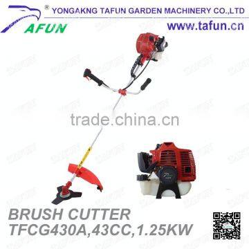 43cc 1.25kw Single Cylinder Petrol Grass Cutter (TFCG430A) photo-2