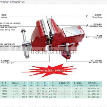 17 Series Ductile Iron Bench Vise photo-2