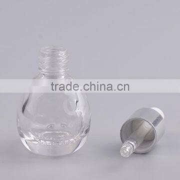 8ml 9ml Empty Transparent Glass Dropper Bottles With Aluminum Cap photo-2