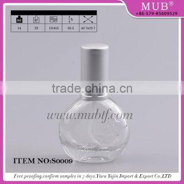 S0009 UV bottle mini screw spryer bottle glass bottle colored high quality