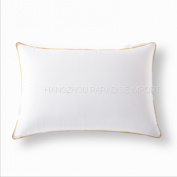 Five Star Pillow Double Stitch With Yellow Self-piping for Hot Sale photo-3