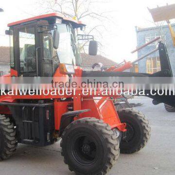 High tire 4WD ZL1500 wheel loader attachments