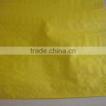 Yellow color Cheap price PP woven bag with Good quality