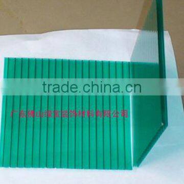 Waterproof polycarbonate hollow sheet