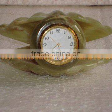 Buy Cheap Long Life New Selling Attractive Style CLOCKS ONYX MARBLE HANDICRAFTS photo-4