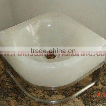 Natural onyx sinks and basins