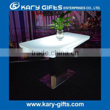 Event Party Popular Glowing Banquet Desk Led Dining Table photo-6
