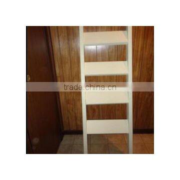 Blanket Ladder White Wood Ladder photo-3