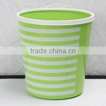 Plastic Printing Wastebasket Trash Can Containers 12L photo-2