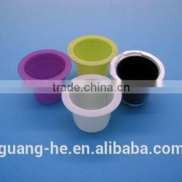 Wholesale PLA Plastic Nespresso Coffee Capsule Packing Cups, 100% Biodegradable Non-toxic Packaging for Coffee Ponder photo-5