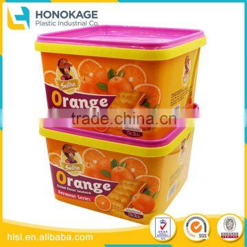 Colorful Food Storage Container Set Label Custom, Biscuit Container