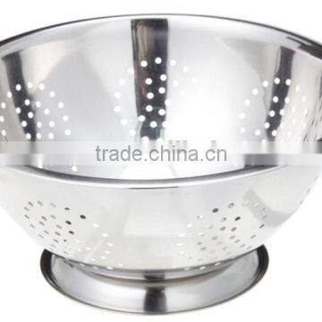 Kitchen Stainless Steel Colander For Rinse Vegetables And Fruits photo-2