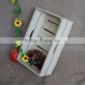 Factory Price Natural Color Handmade Variety Use Gift Wooden Fruit Storage Crates photo-4