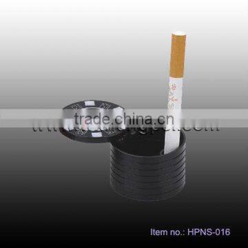 portable round plastic ashtray