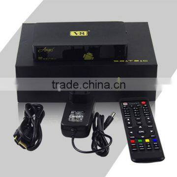 2016 New Powerful Andriod Combo DVB-S2+T2+Cable V8 Angel Satellite Receiver Built In Bluetooth and WiFi Support IPTV & VOD STB photo-4