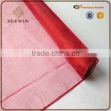 Transparent Silk Colorful Organza Roll for Flower Wrapping and Wedding Decoration photo-2