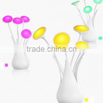 USB Flower Vase Shaped Led Motion Sensor Night Light photo-6