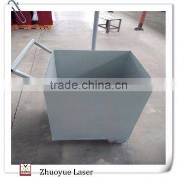 Sheet Metal Parts for Trolly/China Custom Precision Zinc-plated Sheet Metal Fabrication Pieces photo-4