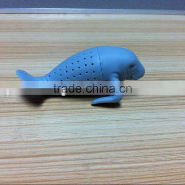Creative Silicone Tea Infuser With Manatea Animal Shaped photo-2