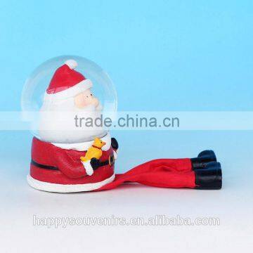 Fashion Santa Claus Shoes Shape Christmas Snow Globes photo-2