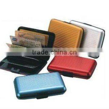 Metal credit card case or aluminum card case