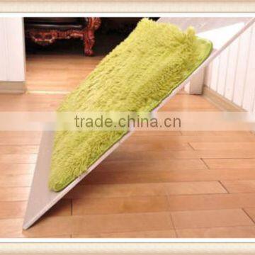 Bathroom Door Carpet Shaggy Soft Area Rug Bedroom Oval Floor Mat 40*60 Pure photo-4