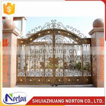 Wrought Iron Gate And Main Courtyard Gates NTIRG-005S