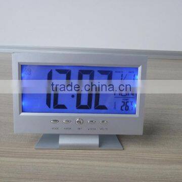 Weather Station Snooze Light Baby Table Projection Clock photo-5