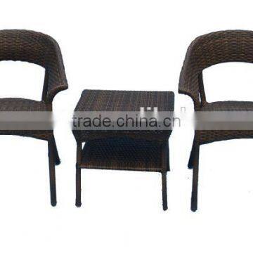 Classic Outdoor Furniture Rattan Dining Table Chairs With Cheap Price