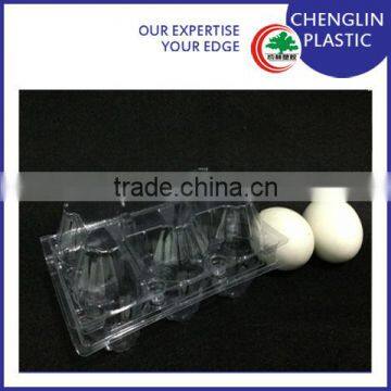 high clear plastic eco friendly egg container