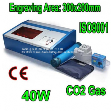 40W co2 K40 mini/desktop laser engraving/cutting machine