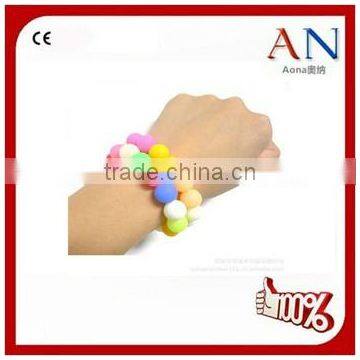 Silicone ball bangles,balls bracelet, silicone band with balls