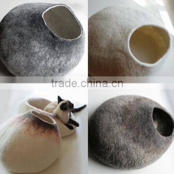 Eco-friendly Felt cat cave
