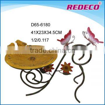 Wholesale garden ceramic bird feeder for sale