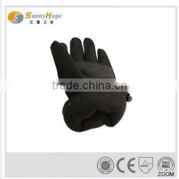 Fashion Full Finger Professional Black Ski Gloves photo-3