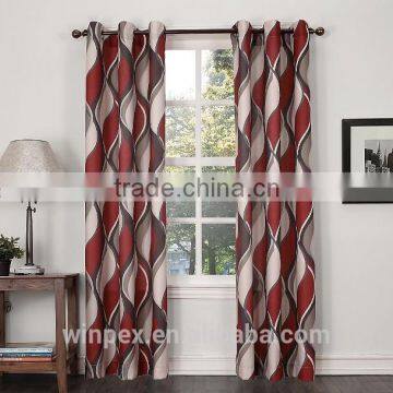 100% Polyester Jacquard Fashion Curtain