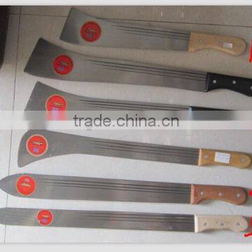 high carbon steel machete and lathe blade knife for farm