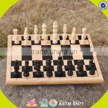 2017 Wholesale Cheap Kids Wooden International High Quality Children Wooden International Chess W11A053 photo-2