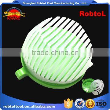 Salad Maker Vegetable Cutting Bowl Strainer Fruit Cutter Slicer Chopper Kitchen Tool PE Base PP Cover photo-2