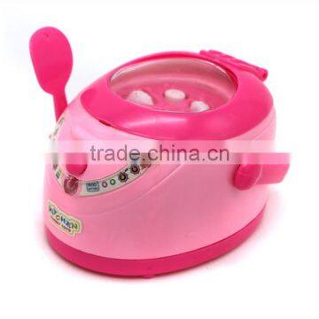 Mini Plastic Rice Cooker Toys Children Household Appliance Kitchen Pretend Play Set Toys for Kids photo-6