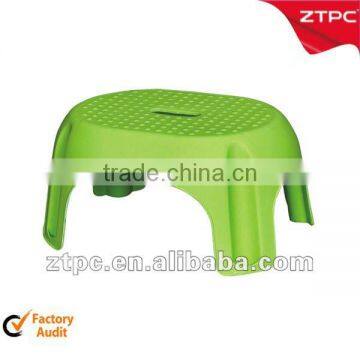 plastic one step stool can hold 150KG,bothroom stool,skidproof