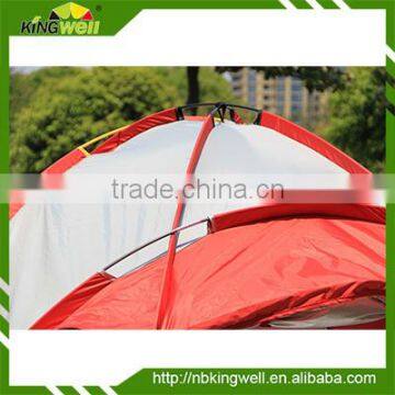 4 Person Double Layer Polyester Camping Family Tentage With Fibre Glass Pole photo-4